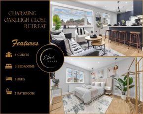 Oakleigh House sleeps 5, free parking